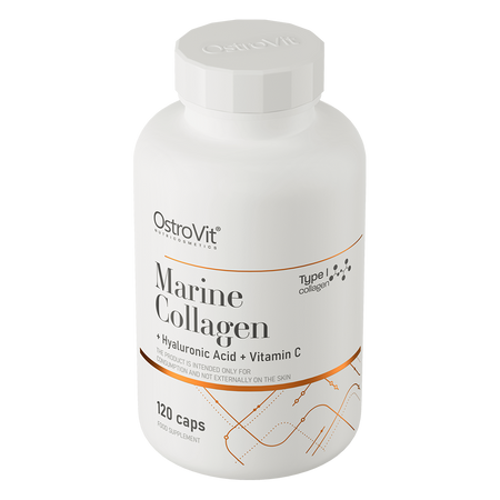 OstroVit Marine Collagen & Hyaluronic acid & Vitamin C 120caps — Capsules view 2