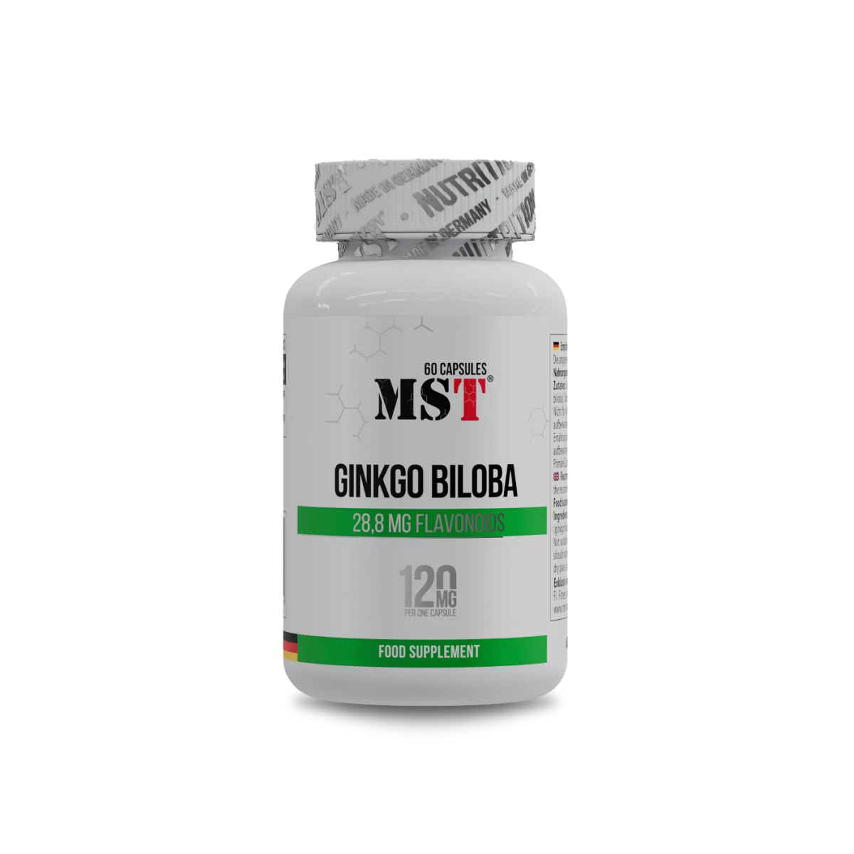 MST Ginkgo Biloba 60caps — Capsules view 1