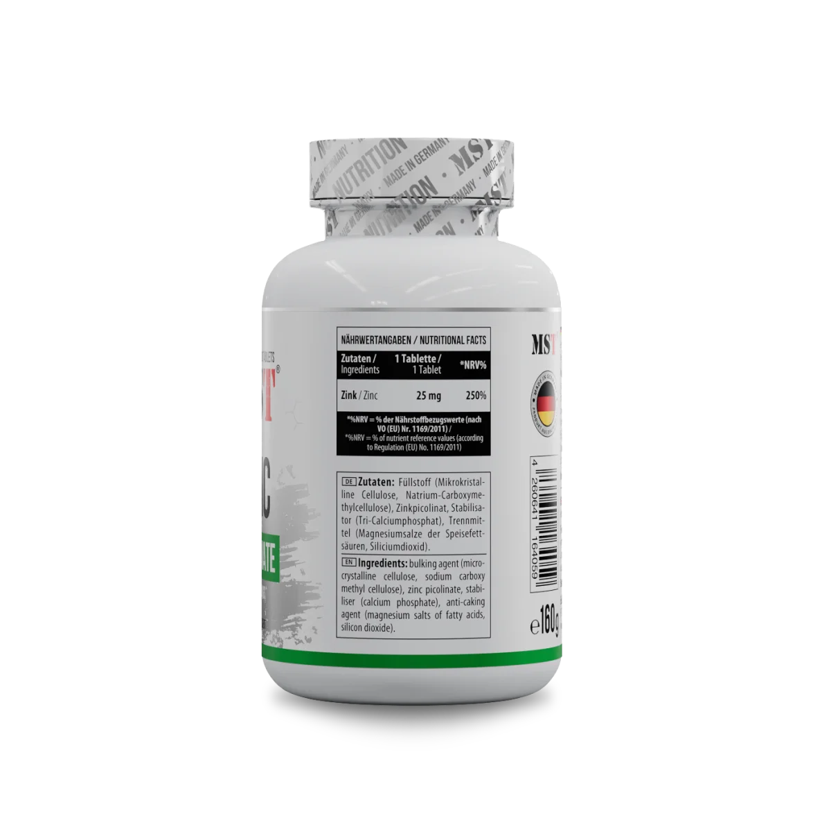 MST Zinc Picolinate 200tabs — Capsules view 2
