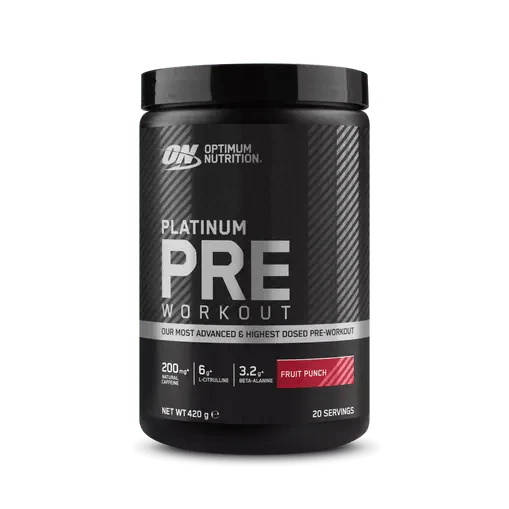 Optimum Nutrition Platinum Pre-workout 420g Puuviljapunch
