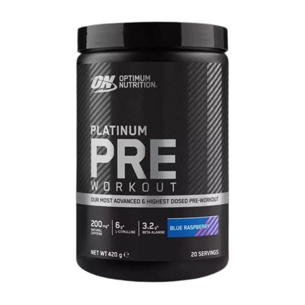 Optimum Nutrition Platinum Pre-workout 420g Sinine vaarikas — Raspberry — Powder - image 1 of 2