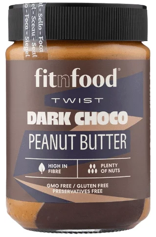 Fit n Food Twist 350g Šokolaadi-maapähklivõi — Chocolate — Spread view 1