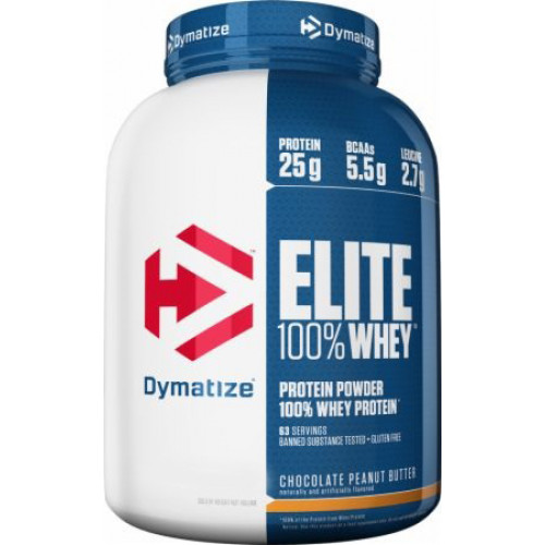 Dymatize Elite Whey 2.170kg Šokolaadine maapähkel — Chocolate — Powder - image 1 of 2