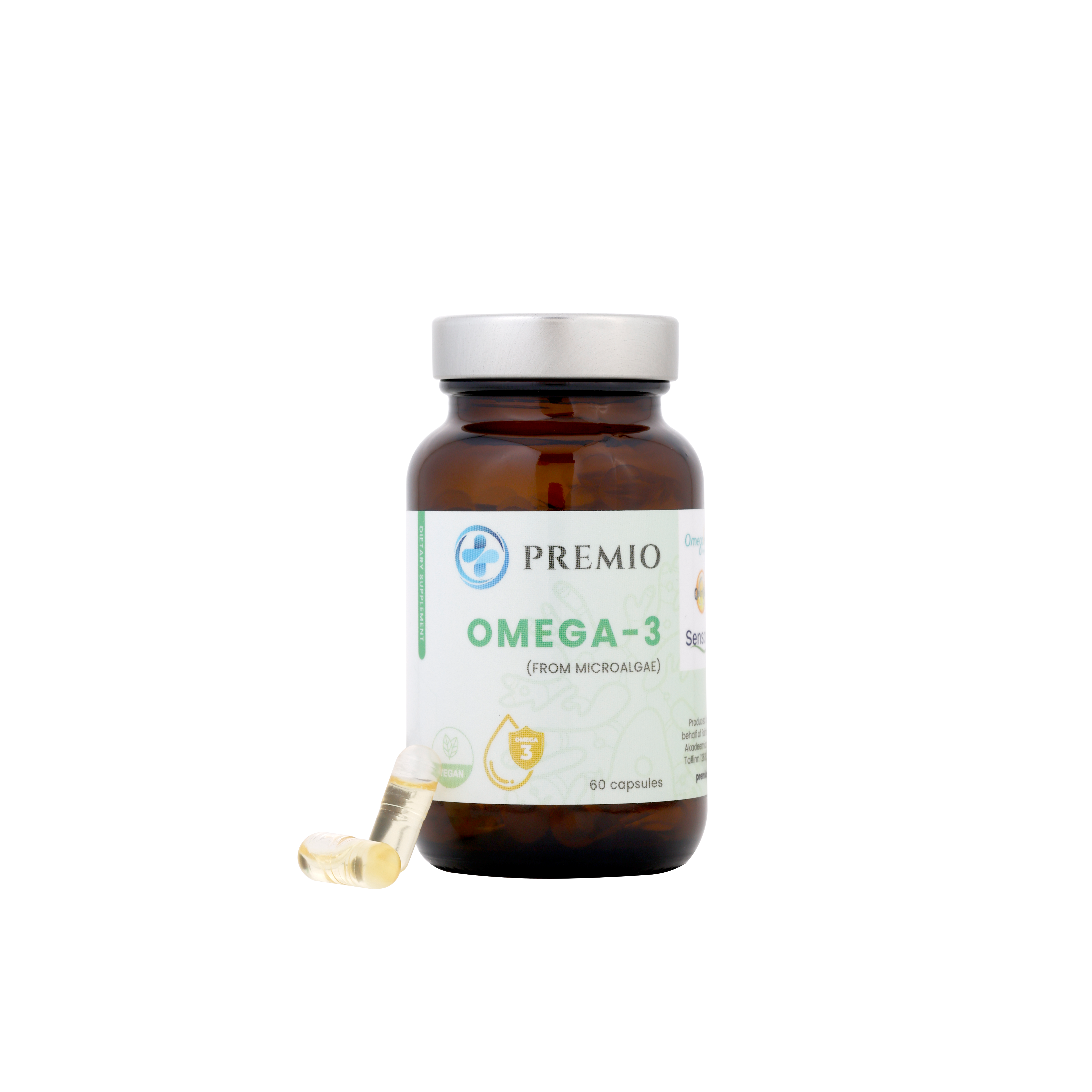 PREMIO® omega-3 (mikrovetikate OMEGA-3) — Capsules view 3