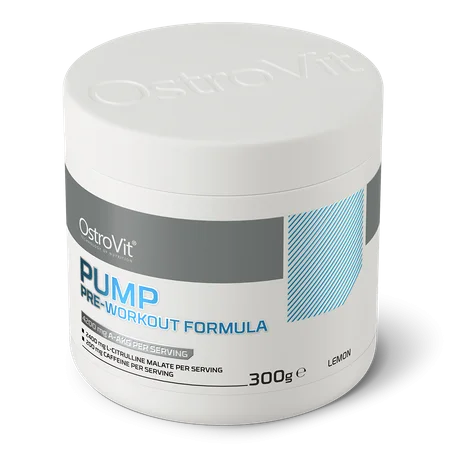 OstroVit Pump Pre-Workout formula Lemon 300g — Lemon — Powder view 2