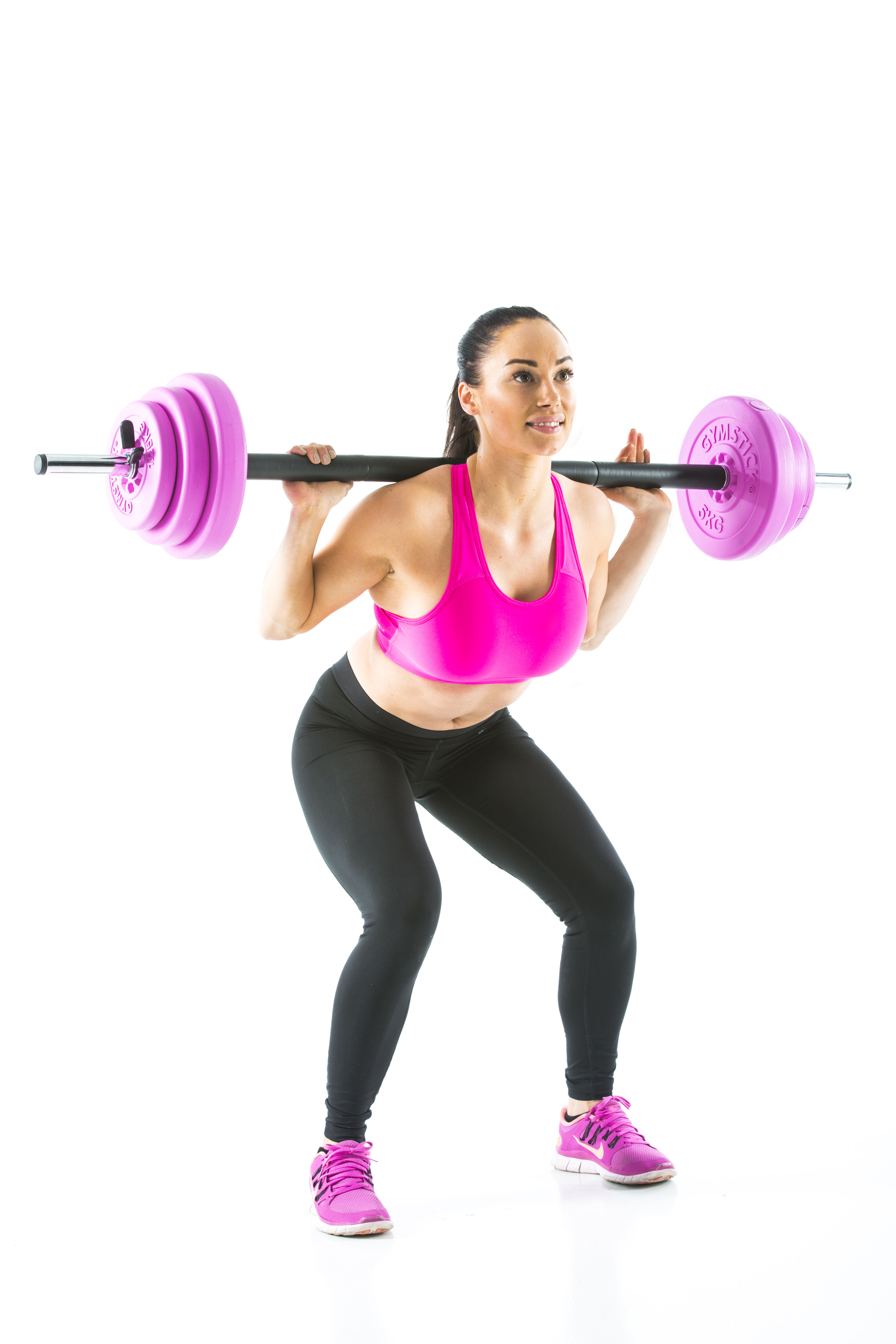 Bodypump komplekt Gymstick Pump Set 20 kg roosa view 2