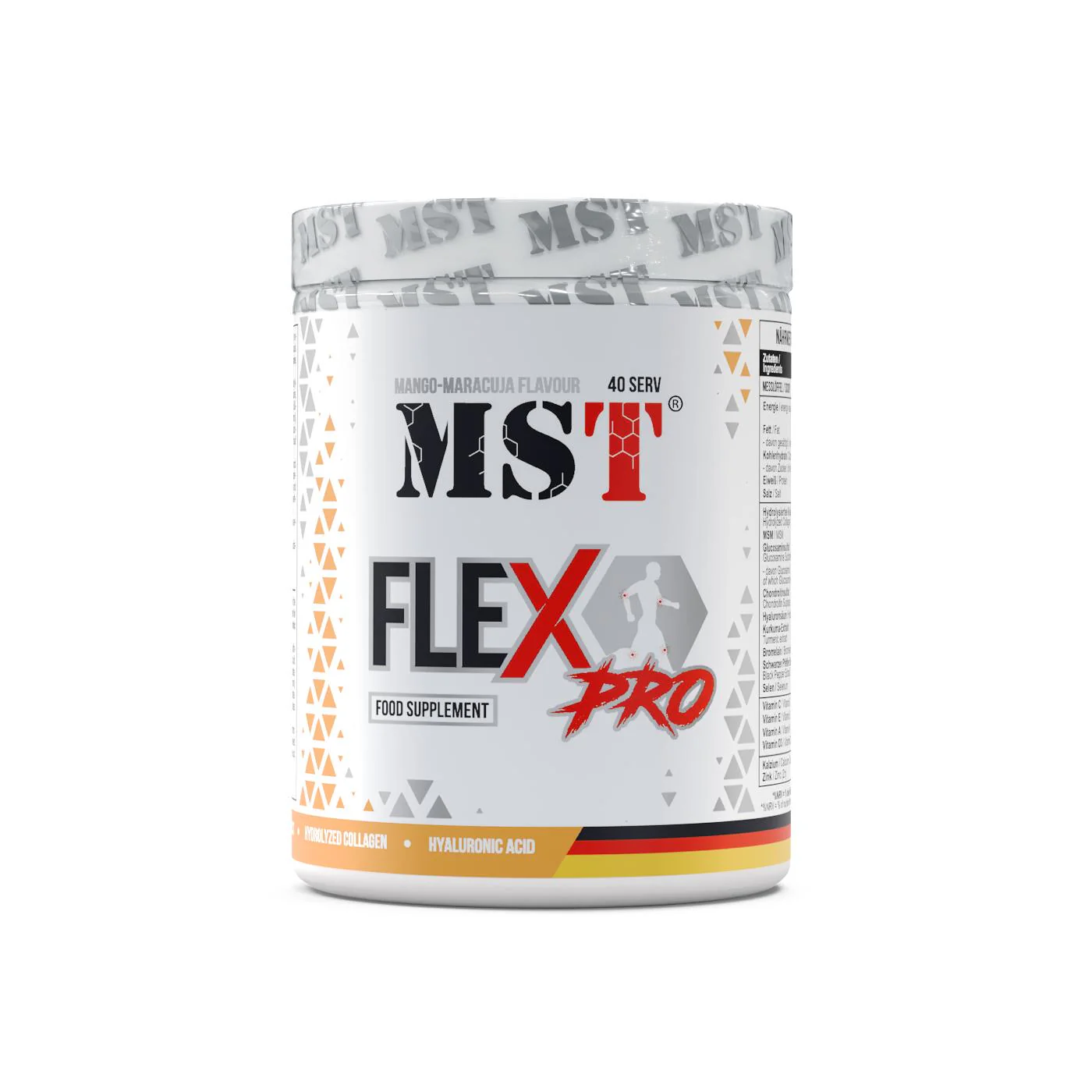 MST Flex Pro Mango-passionvilja 420g — Mango Peach — Powder - image 1 of 3