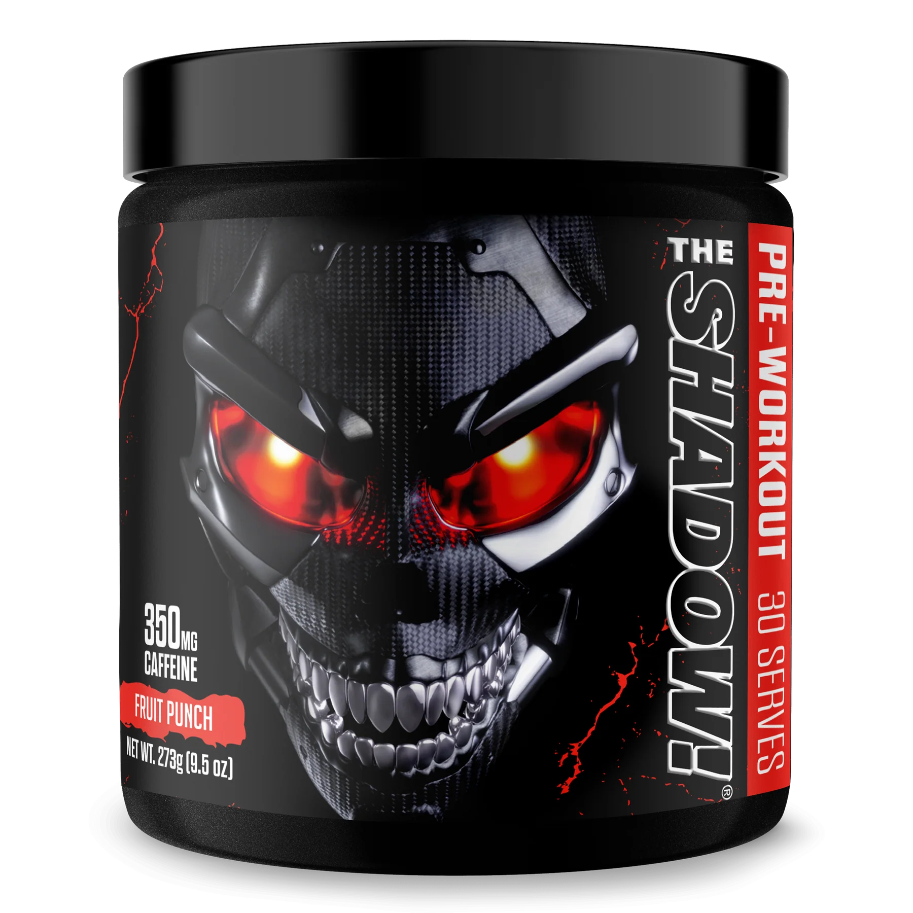 JNX Sports The Shadow Pre-Workout 30serv Maasika-ananass — Strawberry Pineapple — Powder - image 1 of 2