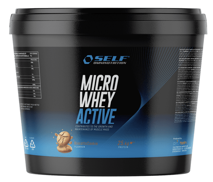 SELF Micro whey active 2kg Biscotto küpsis — Powder - product image