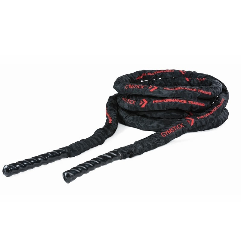 Fitnessköis Gymstick Battle Rope 12 m, 3.8 cm, must view 2