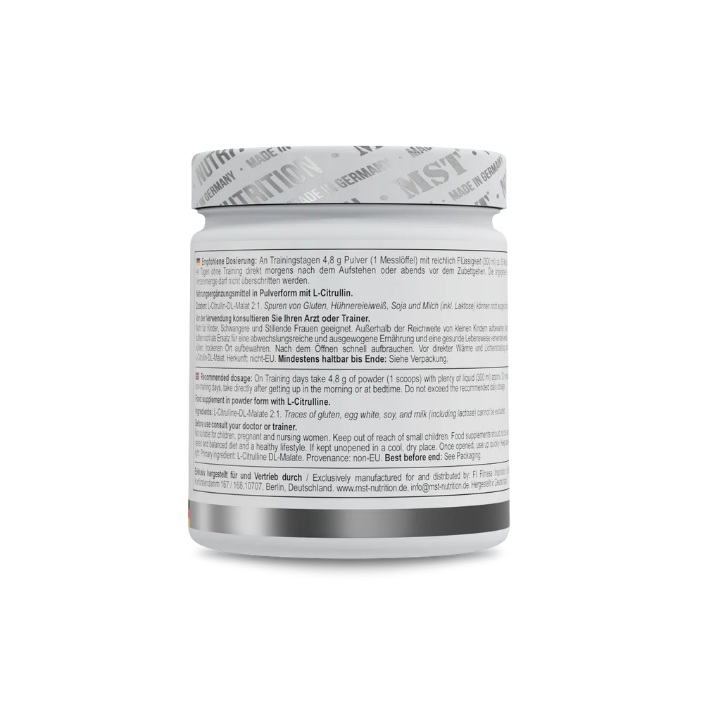 MST Citrulline RAW 300g Maitsestamata — Powder view 3