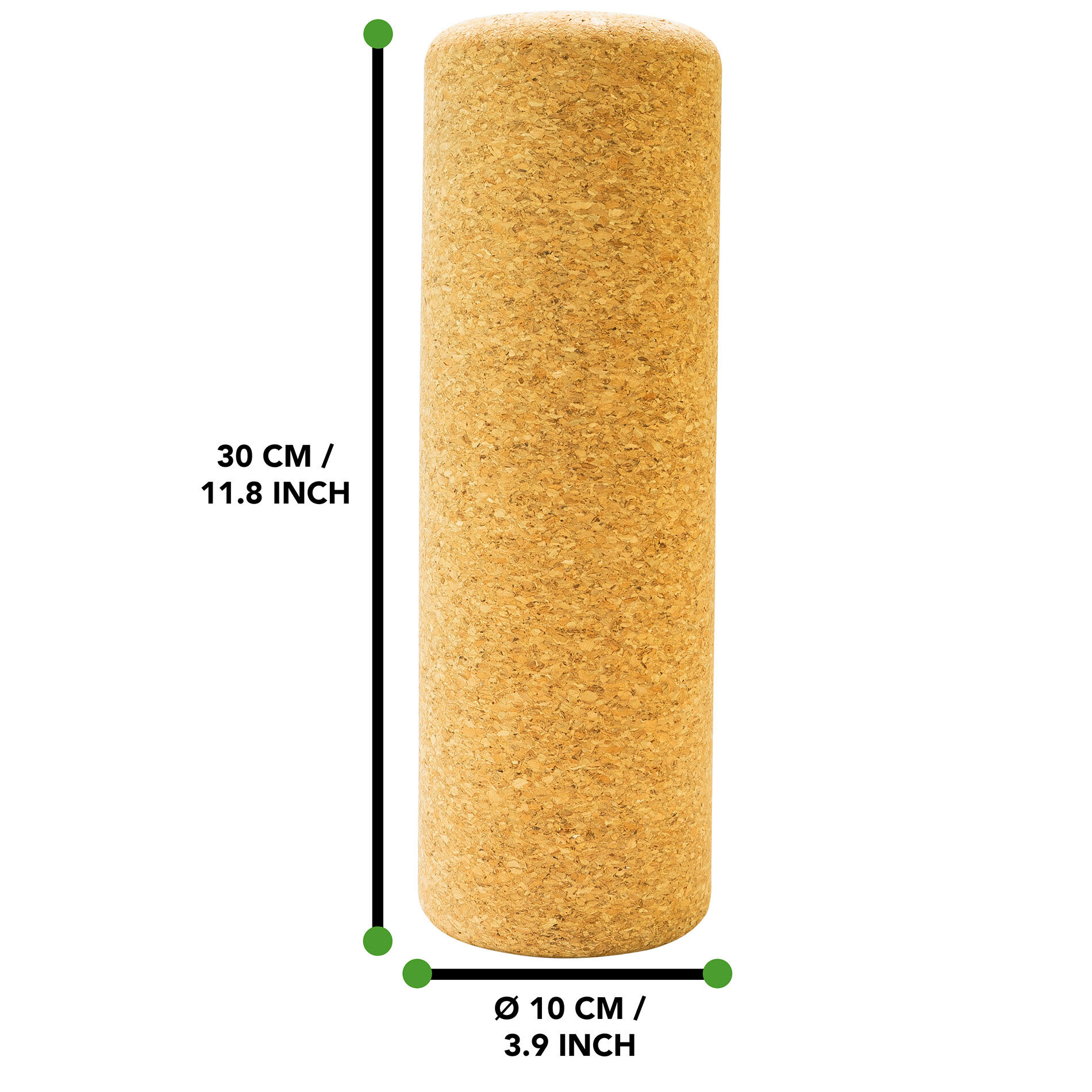 Massaažirull Tunturi Massage Roller kork view 2