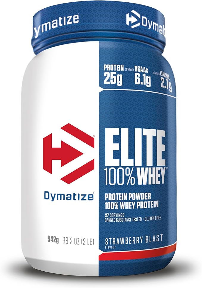 Dymatize Elite Whey 942g Maasikas — Strawberry — Powder - image 1 of 2