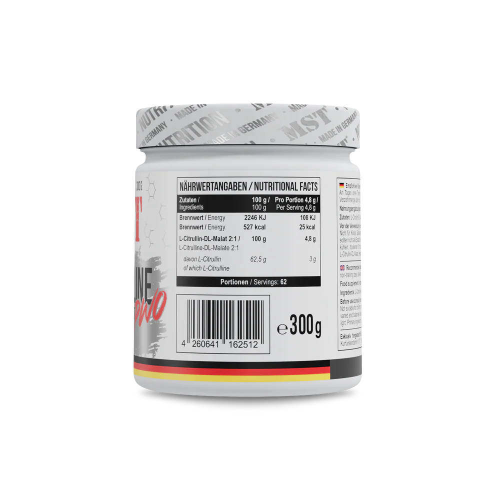 MST Citrulline RAW 300g Maitsestamata — Powder view 2