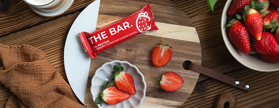 OstroVit The Bar 60g Maasikas — Strawberry — Bar view 2