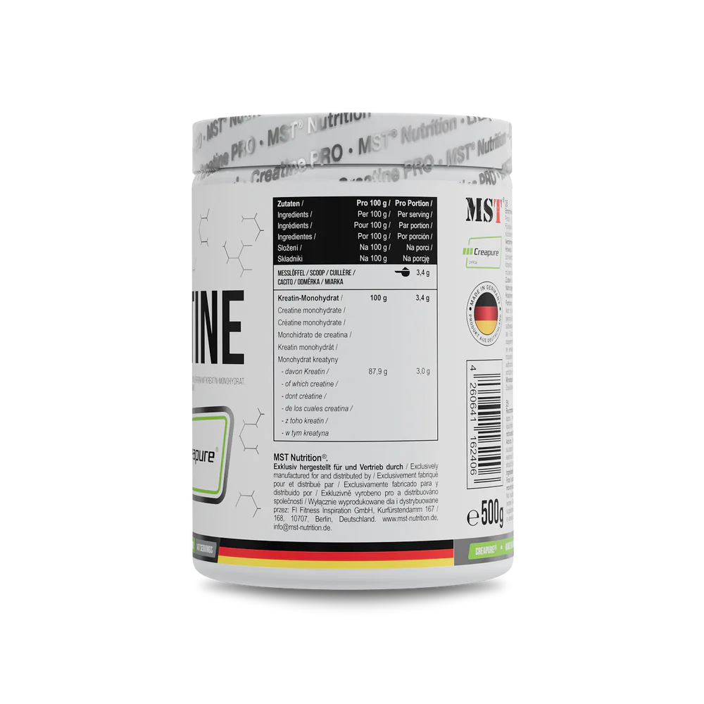 MST Creatine Pro Creapure 500g — Powder view 2