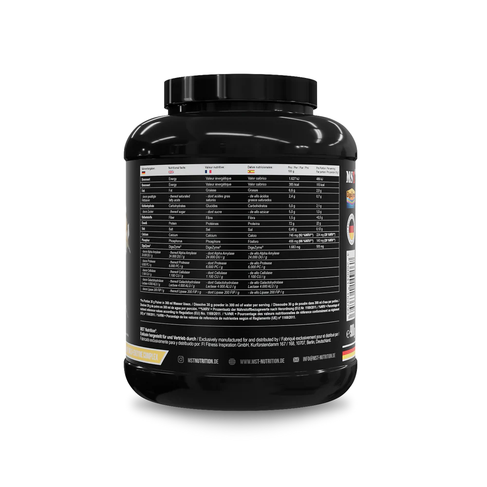 MST Protein Best Whey + Enzymes 900g Banaanijogurt — Banana — Powder view 2