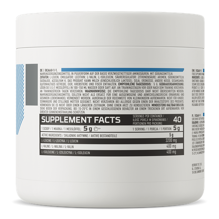 OstroVit BCAA 8-1-1 200g Sidrun — Lemon — Powder view 3