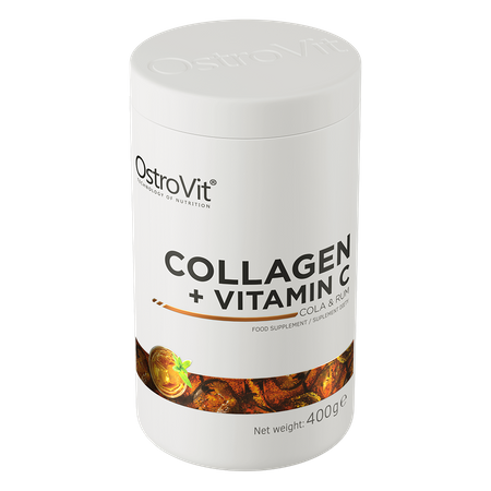 OstroVit Collagen + Vitamin C 400g Rum-koola — Cola — Powder view 2