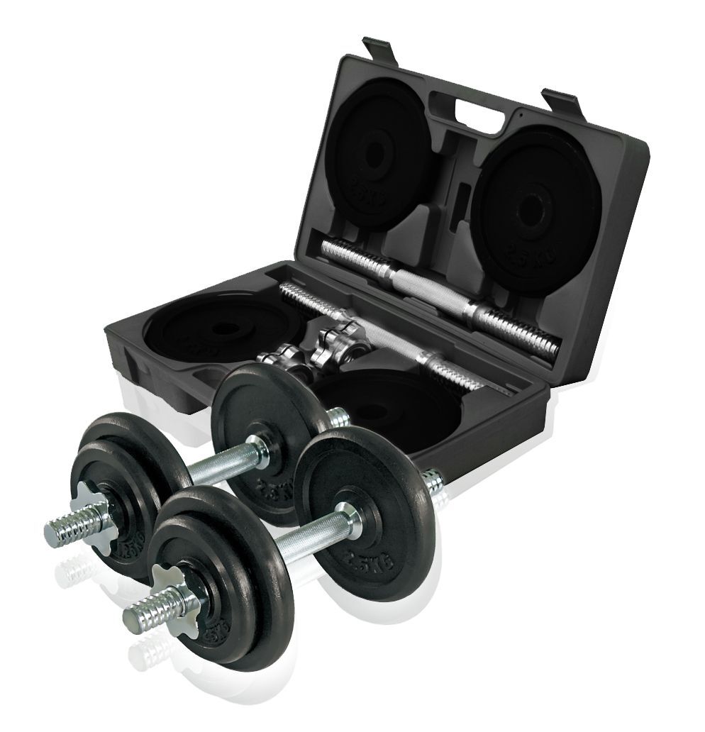 Reguleeritavad hantlid Gymstick Dumbbell Set 2X10 kg - product image
