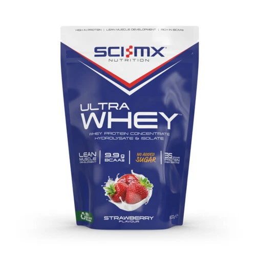 Sci-Mx Ultra Whey 800g Maasikas