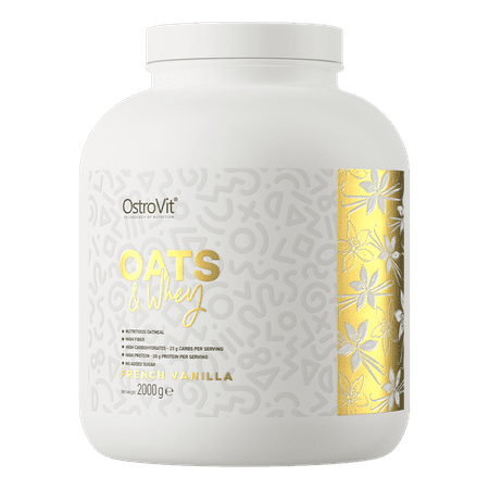 OstroVit OATS & Whey 2000 g Prantsuse vanill — Vanilla — Powder view 1