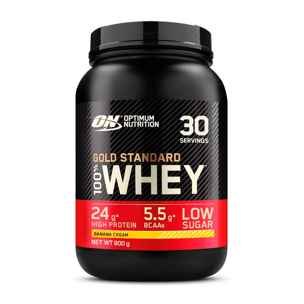 Optimum-nutrition Gold Standard 100% Whey 900g Banaanikreem — Banans — Powder view 1