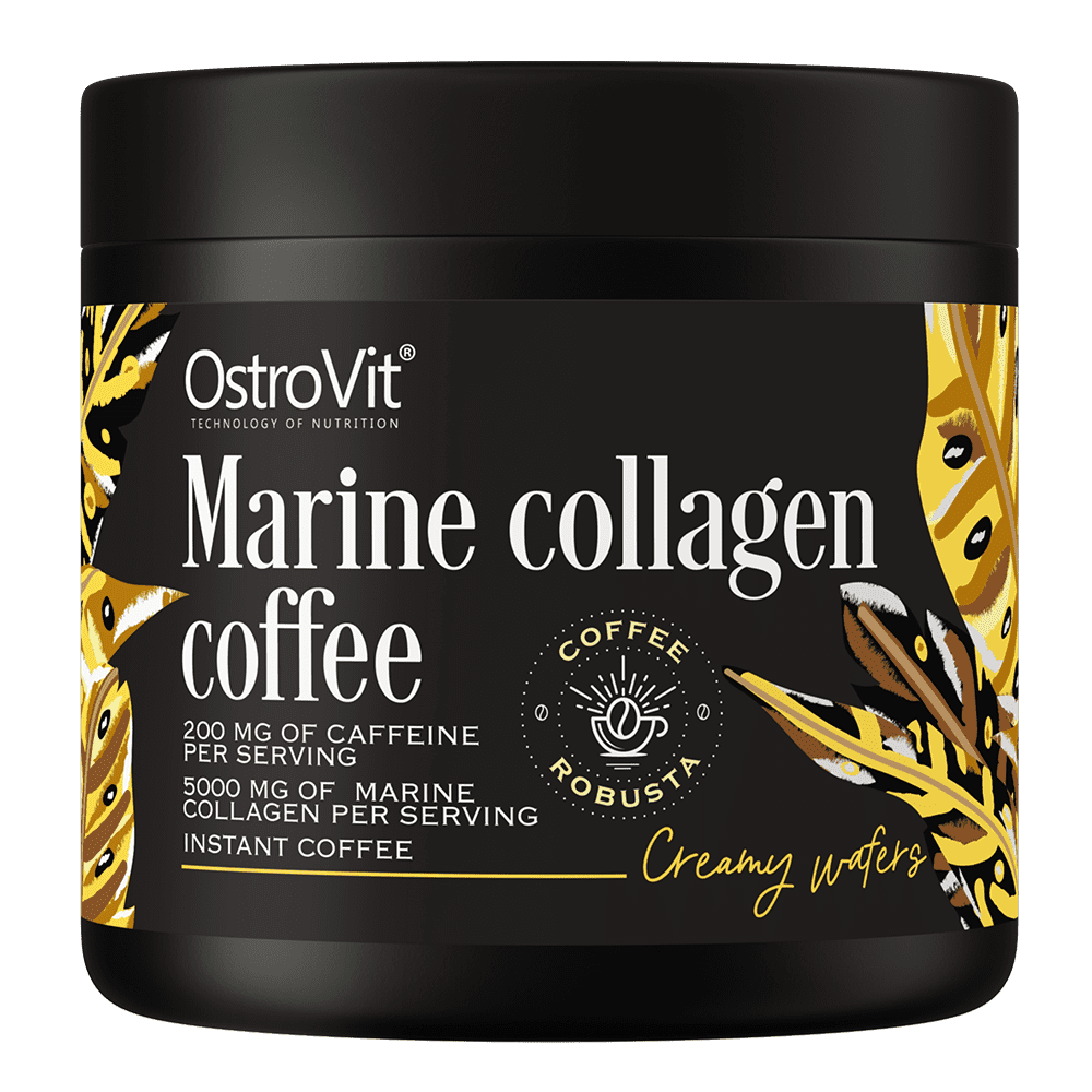 OstroVit Coffee with Marine Collagen 150g Kreemilised vahvlid — Cream Wafers — Powder - image 1 of 3