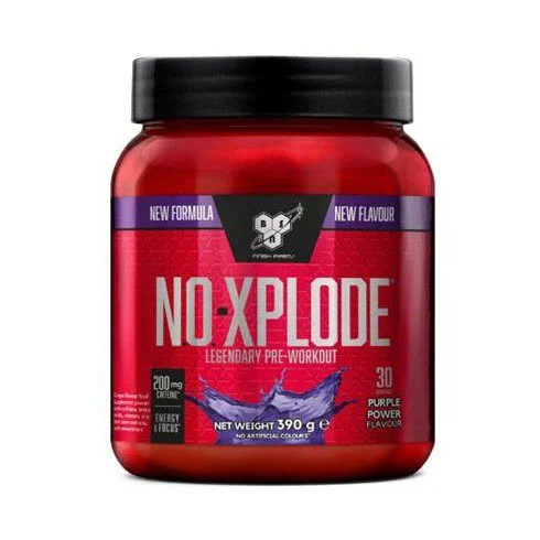 BSN N.O. Xplode 30serv Lilla jõud – Viinamari — Grape — Powder - image 1 of 2