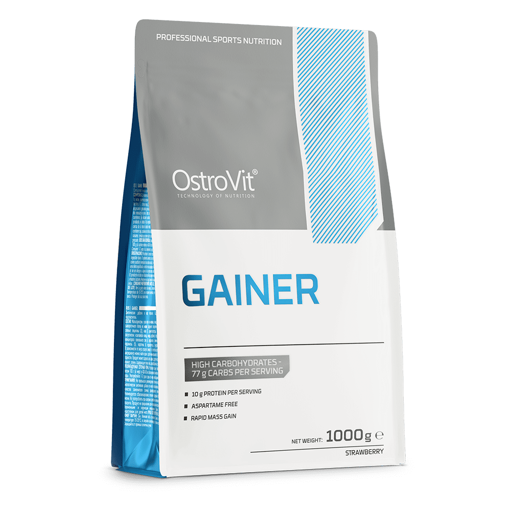 OstroVit Gainer 1000g Maasikas — Strawberry — Powder - image 1 of 2