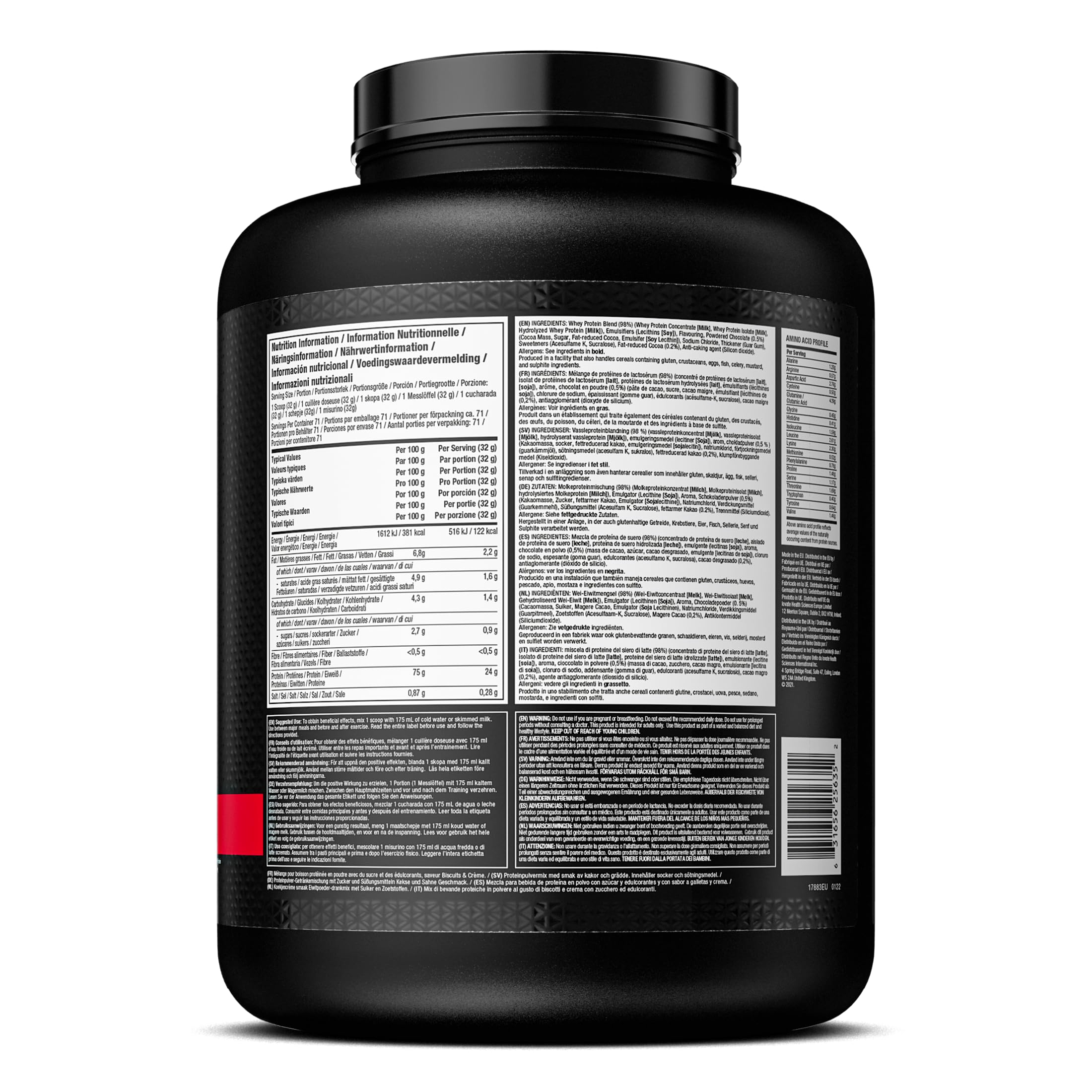 MuscleTech Nitro Tech 100% Whey Gold - Küpsised ja kreem — Cookies — Powder view 3
