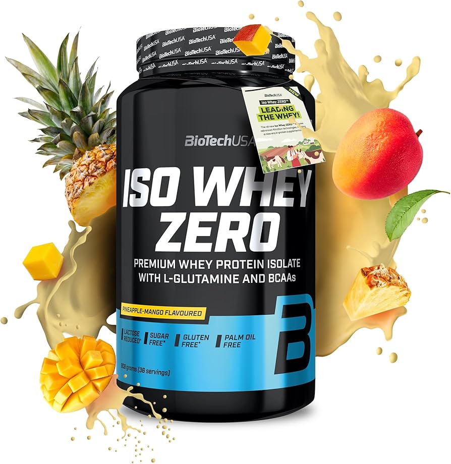 BIOTECHUSA ISO WHEY ZERO 908g Ananass-Mango
