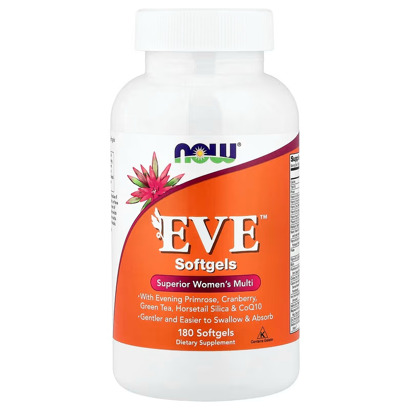 NOW EVE Women’s Multi 180 Soft Gels — Softgels - image 1 of 4