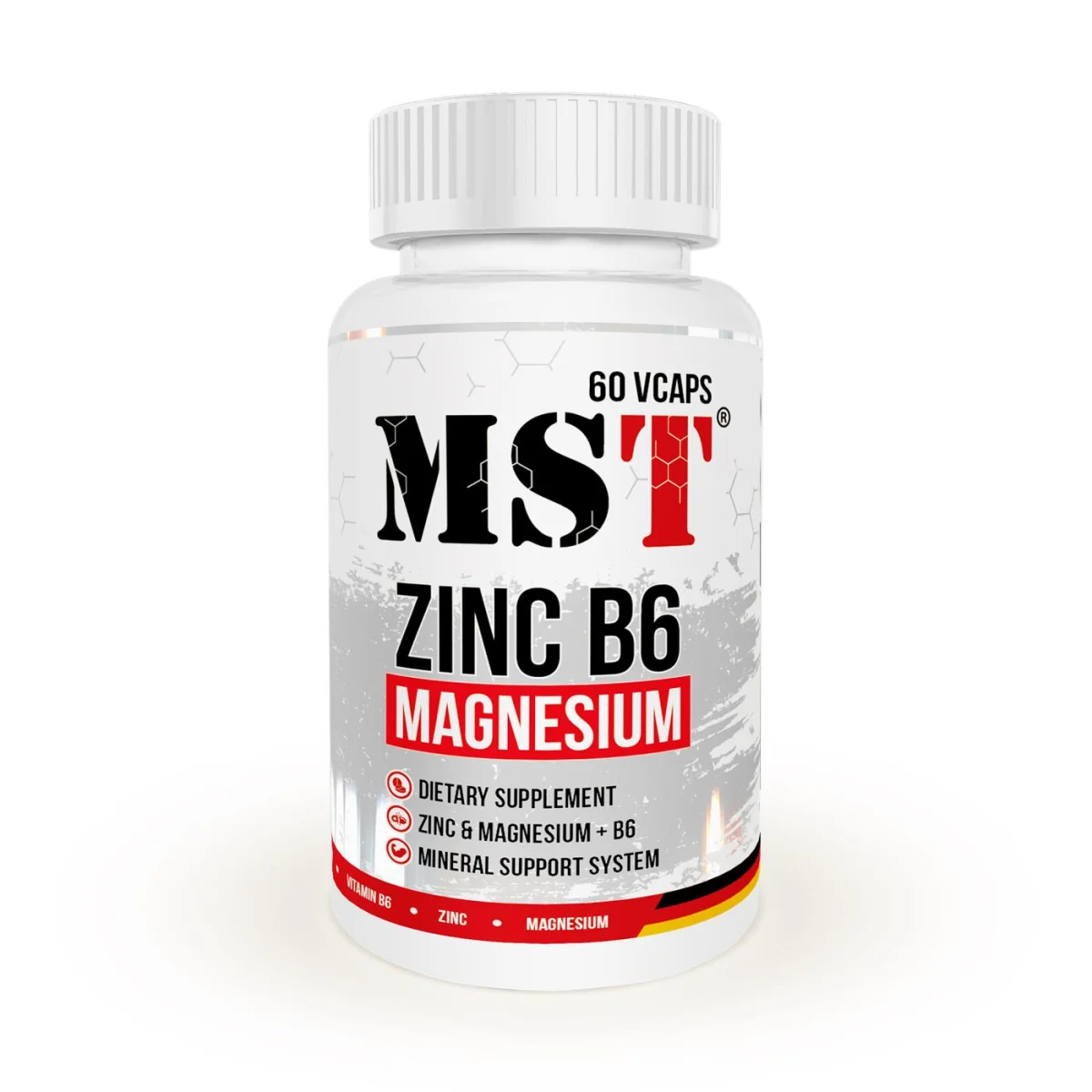 MST Zinc B6 Magnesium 60caps — Capsules view 1