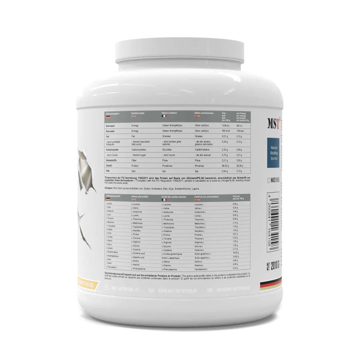 MST Best Isolate Protein 2010g Küpsised ja kreem — Cookies — Powder view 2