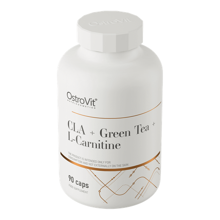 OstroVit CLA + Green Tea + L-carnitine 90 caps — Capsules view 2
