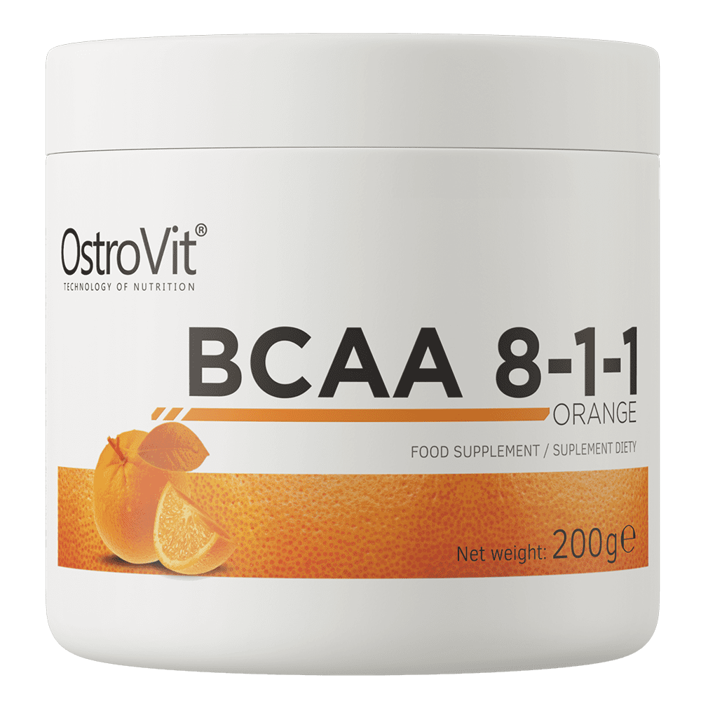 OstroVit BCAA 8-1-1 pulber apelsinimaitsega 200g — Orange — Powder - image 1 of 3