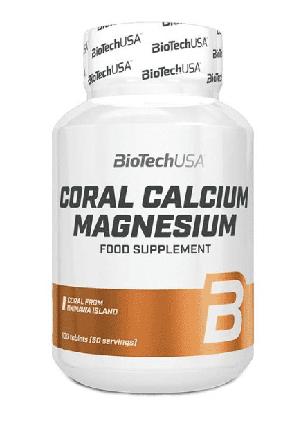 BIOTECHUSA Coral Calcium Magnesium 100tab — Tabs - image 1 of 2