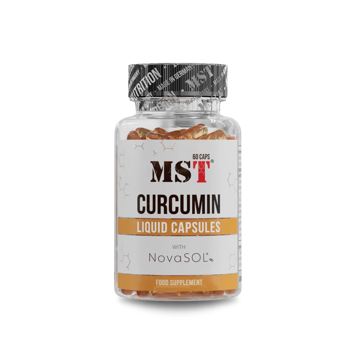 MST Curcumin NovaSOL 60 liquid caps — Capsules view 1