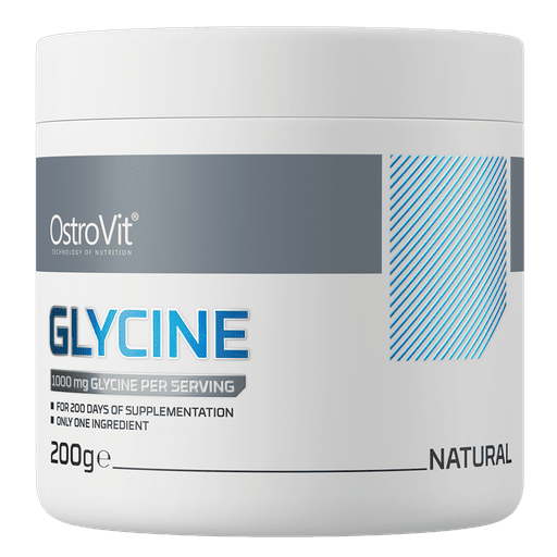 OstroVit Glycine 200g Naturaalne — Unflavored — Powder view 1
