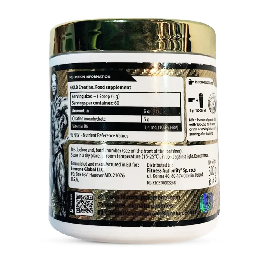 Kevin Levrone Creatine gold 300g — Powder view 2