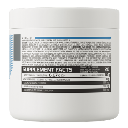 OstroVit BCAA 2-1-1 200g Naturaalne — Unflavored — Powder view 3