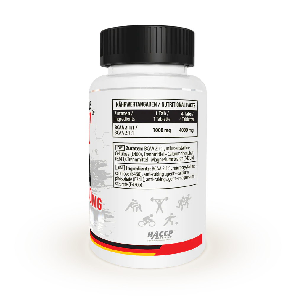MST BCAA 1000mg 90 pills — Tabs view 2