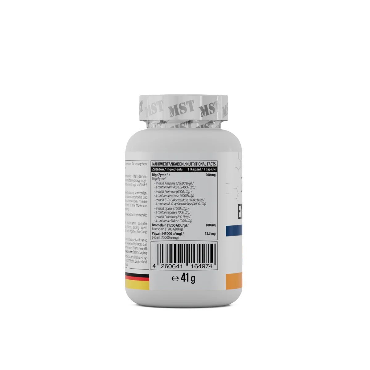 MST Enzymes DigeZyme 60 kapslit — Capsules view 2