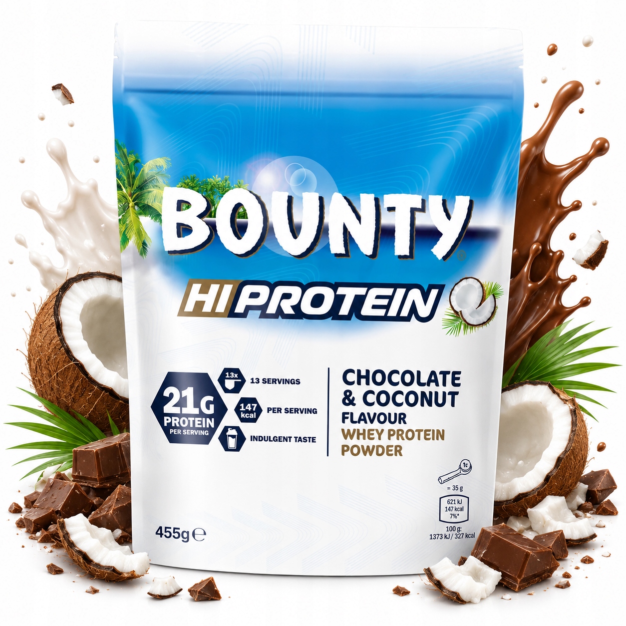 Mars Bounty Hi Protein - Šokolaad ja kookos — Chocolate — Powder - image 1 of 3