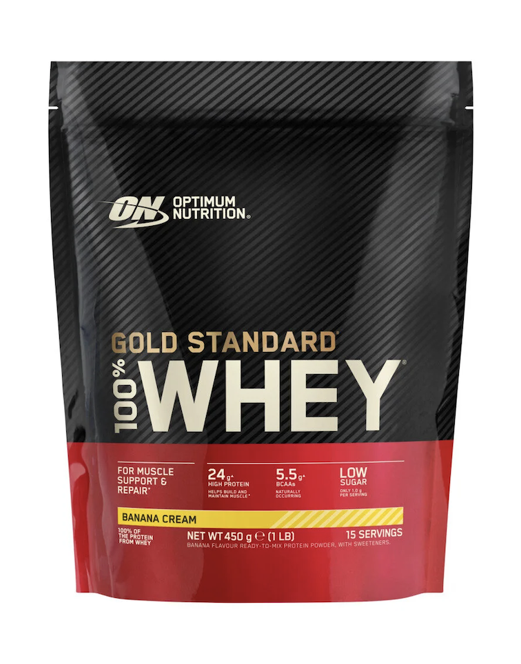 Optimum-nutrition Gold Standard 100% Whey 450g Banaan — Banana — Powder - image 1 of 2