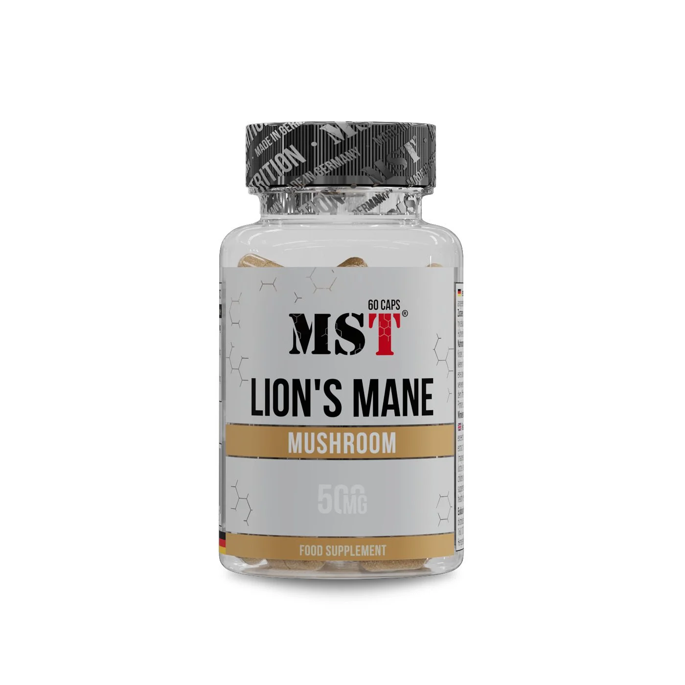 MST Lion’s mane mushroom 60caps — Capsules - image 1 of 4