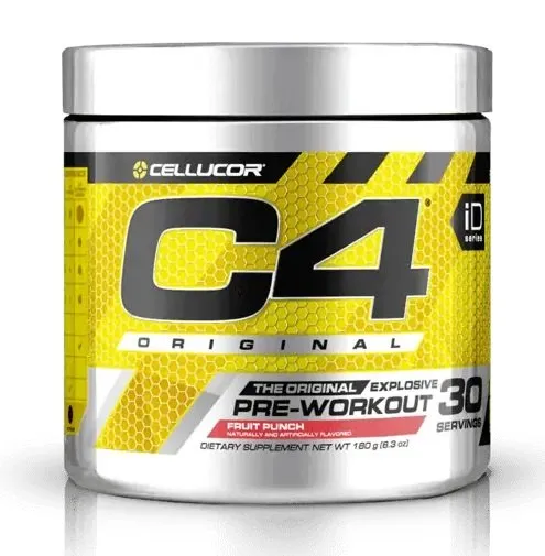 C4 Original Pre-workout 30serv Puuvilja punš — Auglu Punss — Powder - image 1 of 2