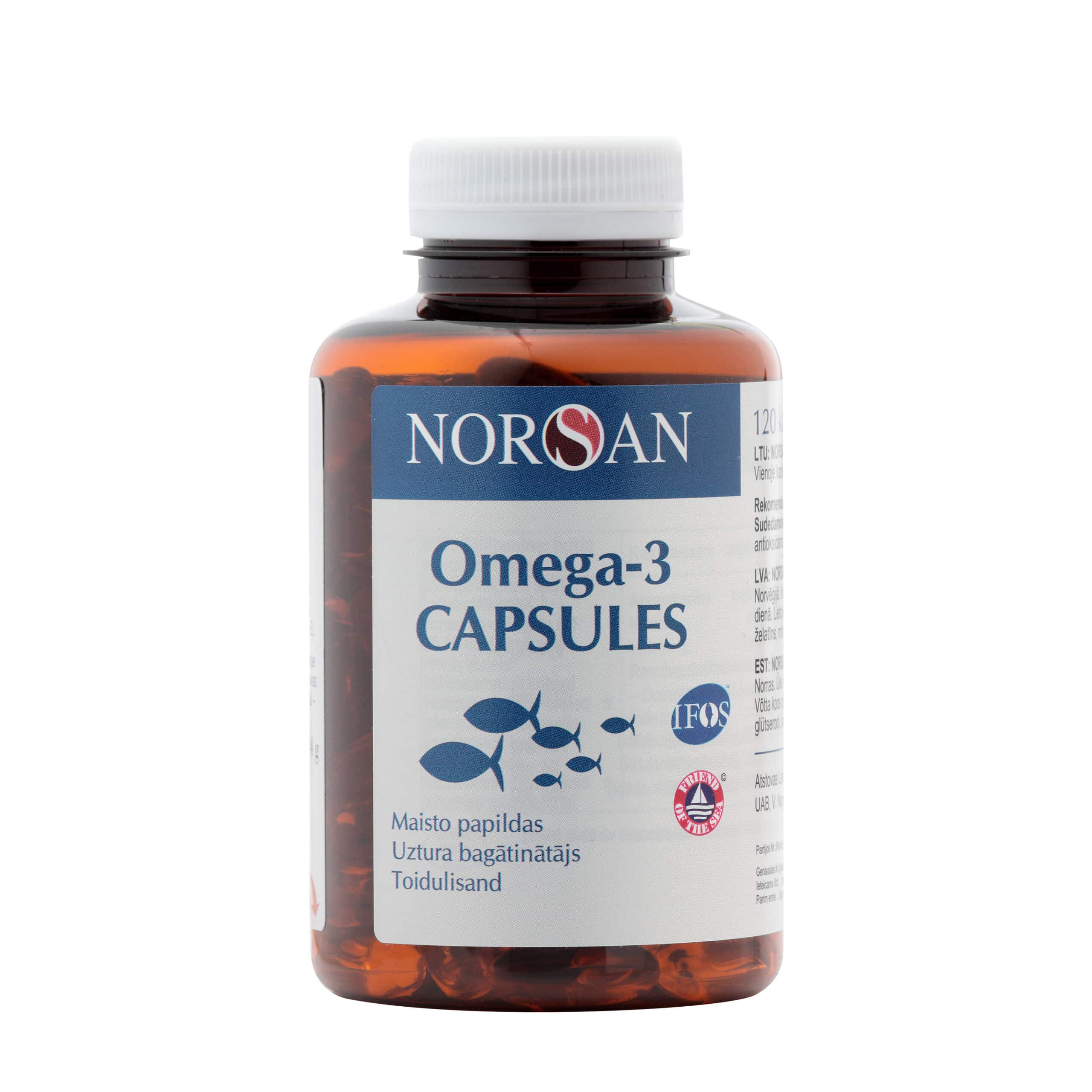 Omega-3 Total kapslid, 120 tk. — Capsules view 1