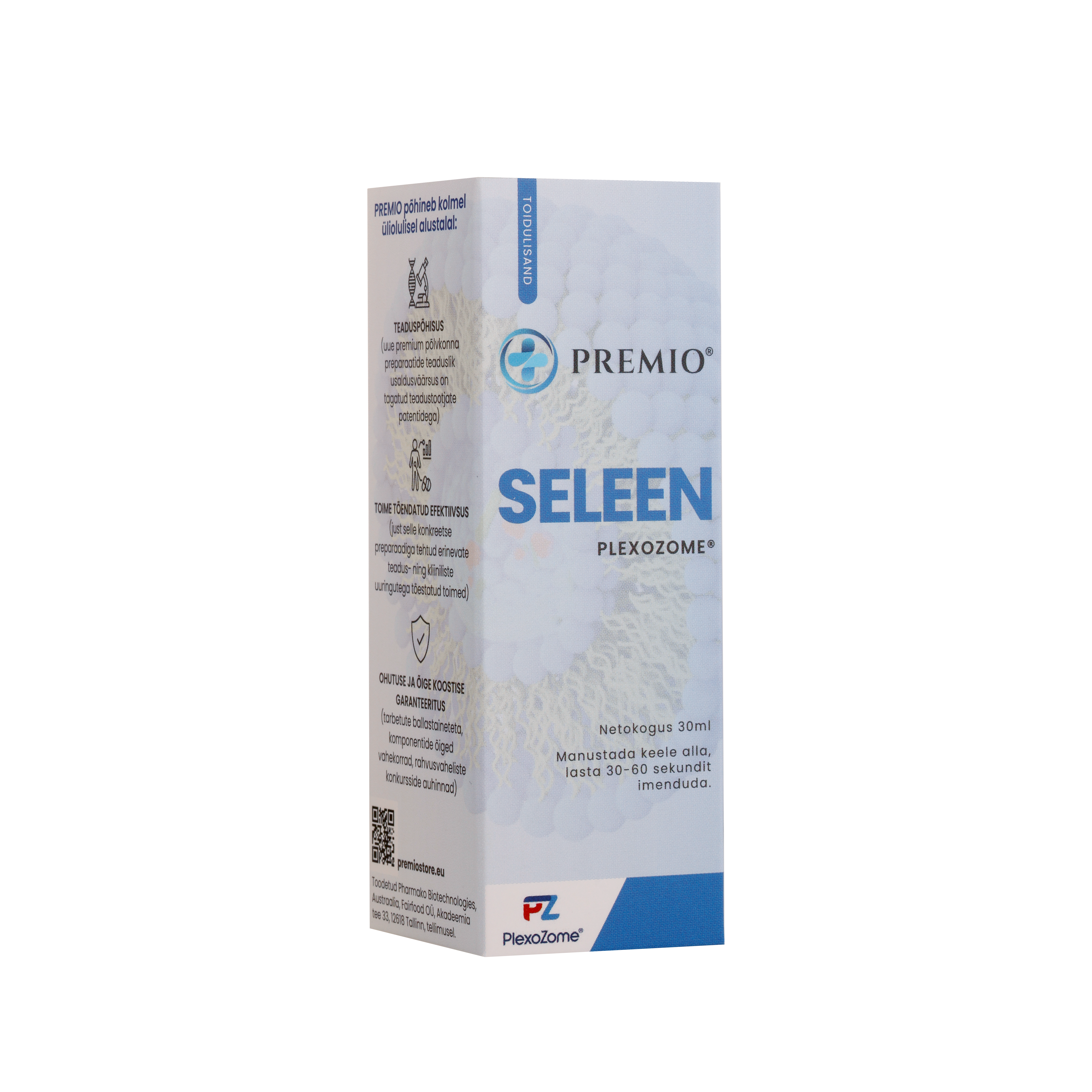 PREMIO® seleen (PlexoZome®, liposoomne) view 2
